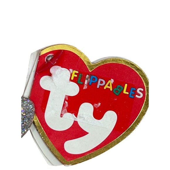 Ty Flippables Pinky Flamingo Beanie Babies Plush Toy Stuffed Animal Beanbag Kids - Picture 2 of 16